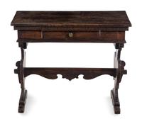 An Italian Walnut End Table
