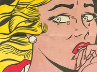 After Roy Lichtenstein, (American, 1923-1997), Crying Girl (mailer), 1963