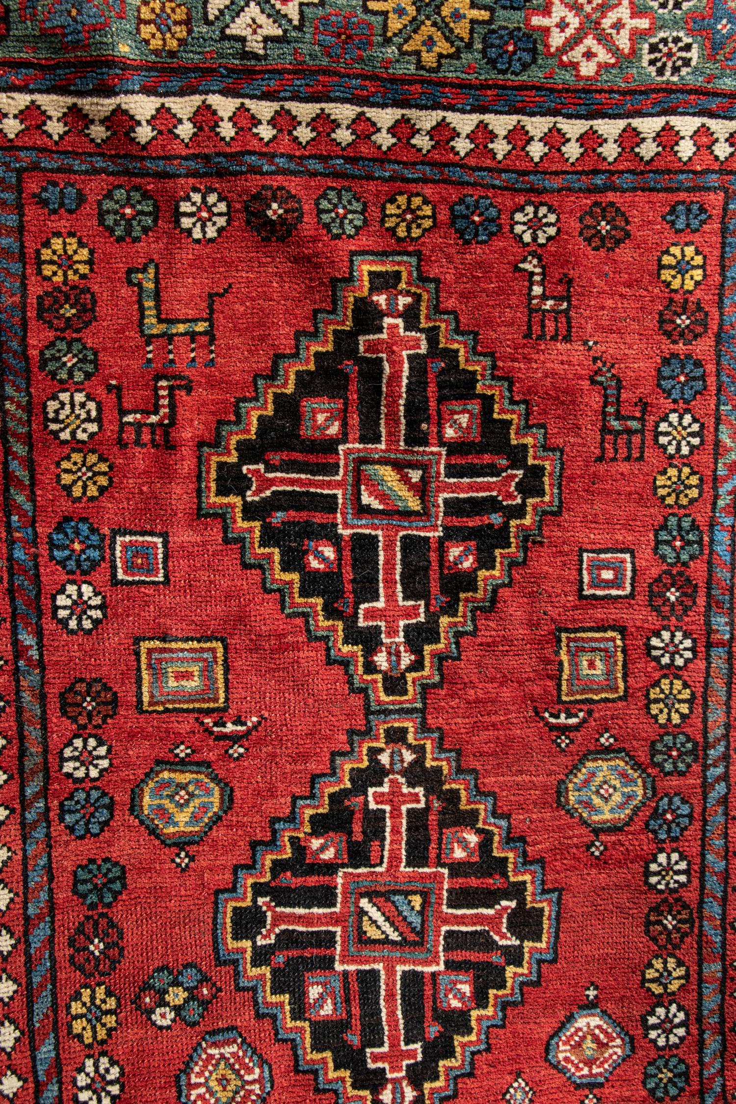 A Kazakh Wool Rug