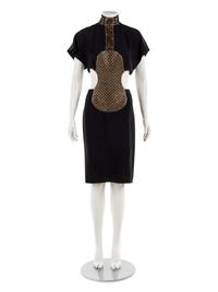Chloé Violin Cut-out Black Dress, 2013 Reissue with Tags