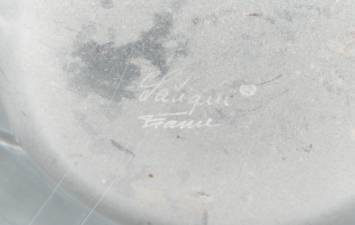 A Lalique Iris Vase