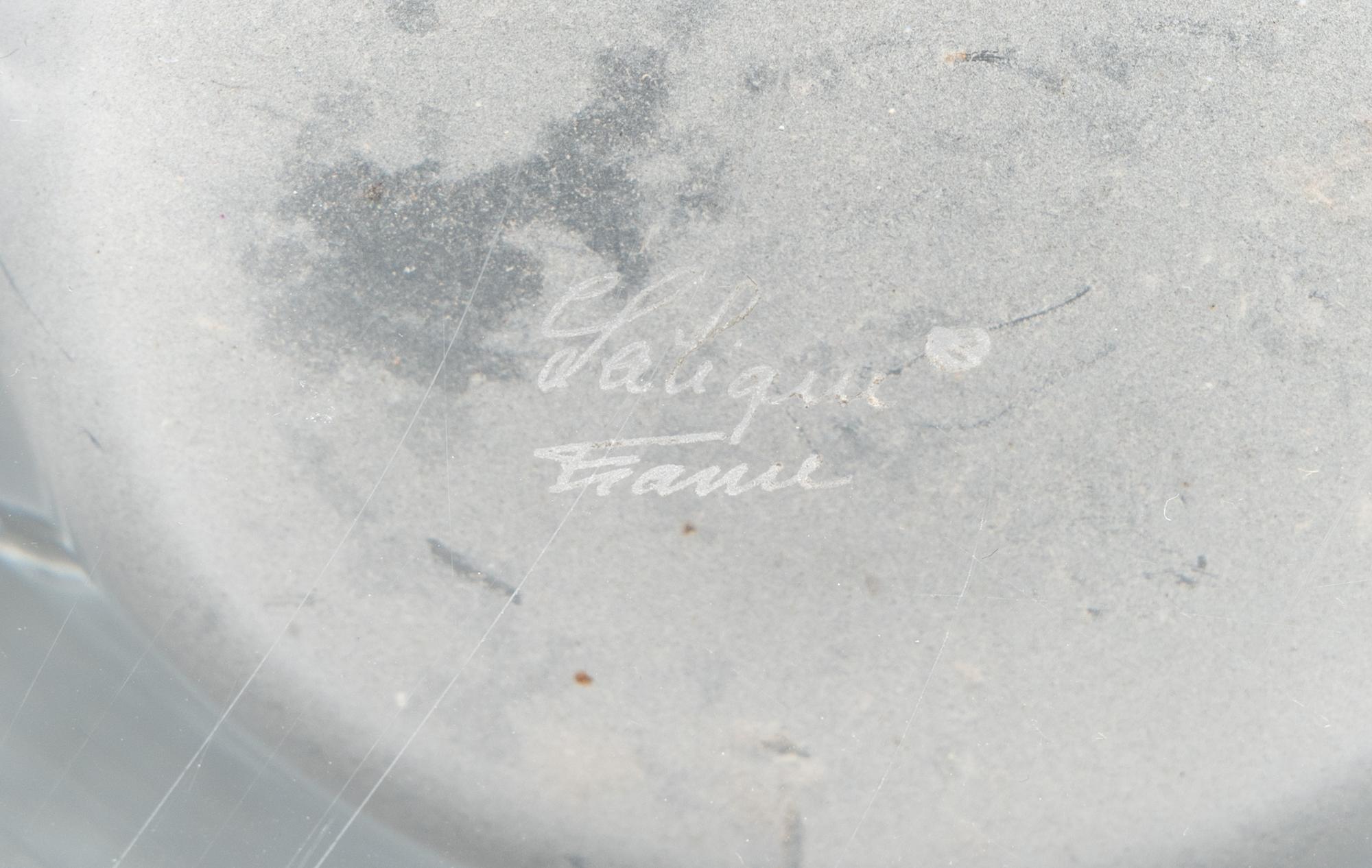 A Lalique Iris Vase