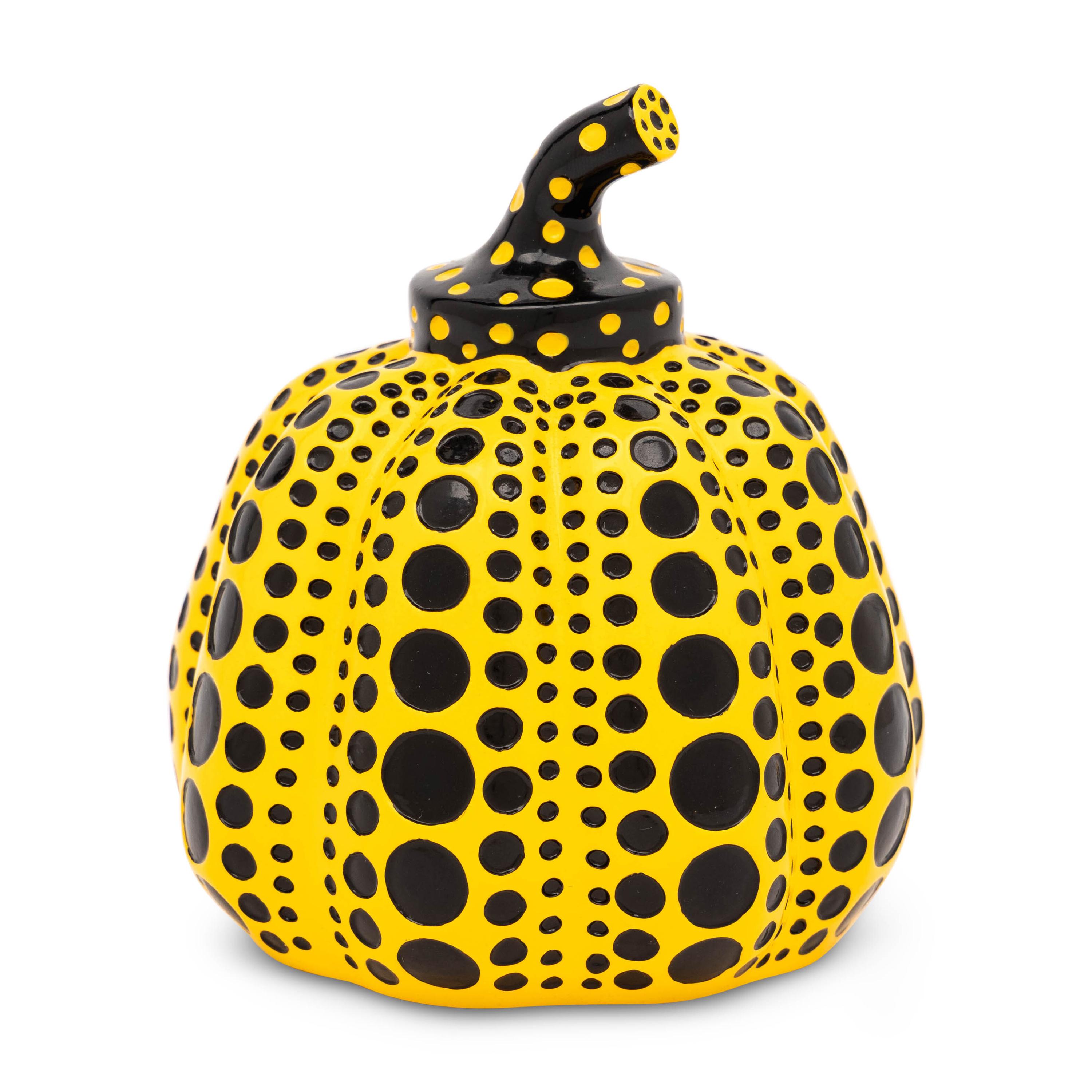Yayoi Kusama (Japanese, 1929–2006) — Pumpkin (yellow/black), 2013