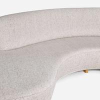 Vladimir Kagan (American, 1927-2016) Custom-Order Serpentine Sofa, Vladimir Kagan Design Group, USA, 2007