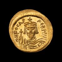 [ANCIENT] BYZANTINE EMPIRE. Phocas (c. 610 AD). Av Solidus (5 g)