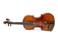 Two Cased Violins with Bows