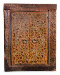 A Tibetan Painted Torgan Offering Cabinet — 19TH/20TH CENTURY