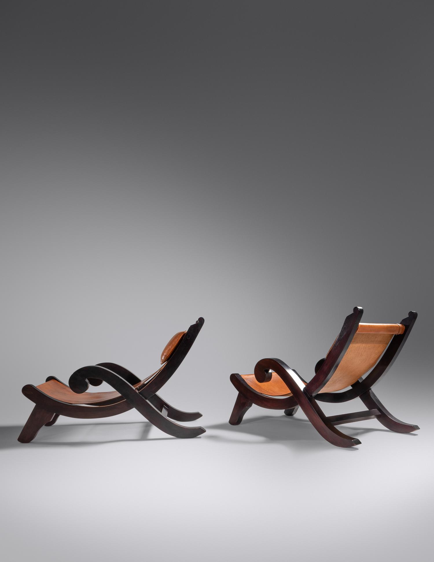 Pair of Lounge Chairs