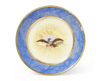 A French Porcelain Dessert Plate from President Andrew Jackson’s State Service