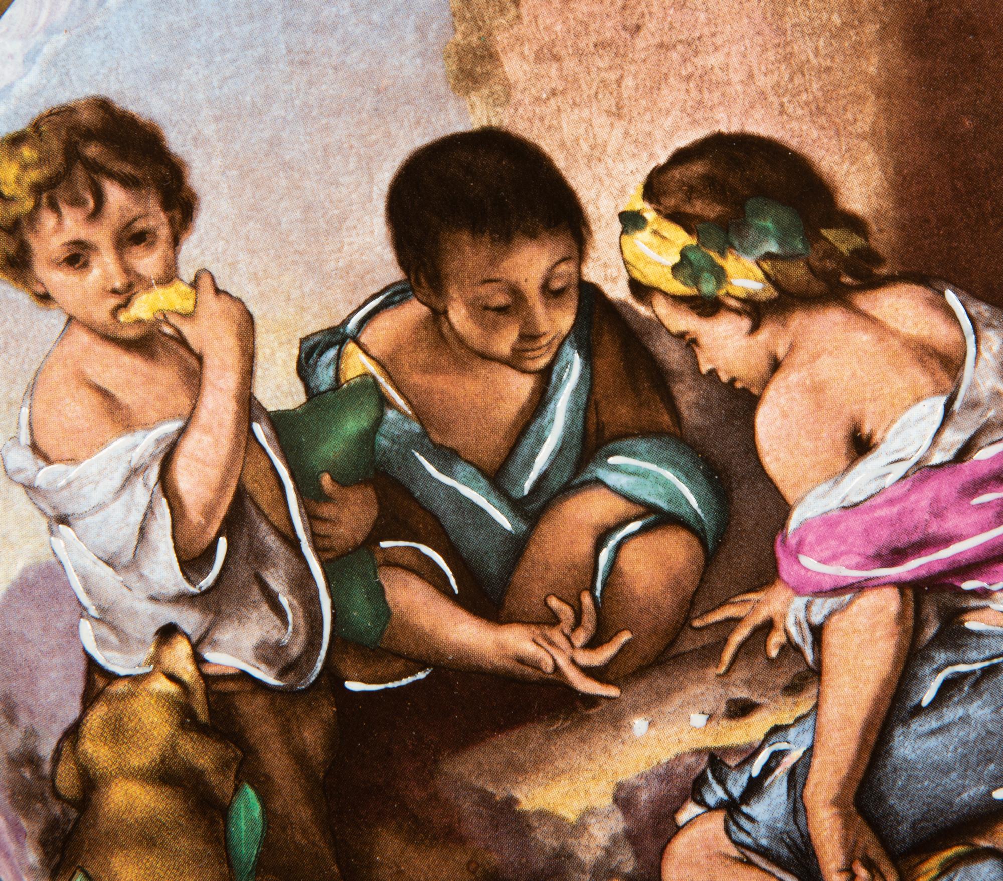 A Pair of Limoges Porcelain Plaques