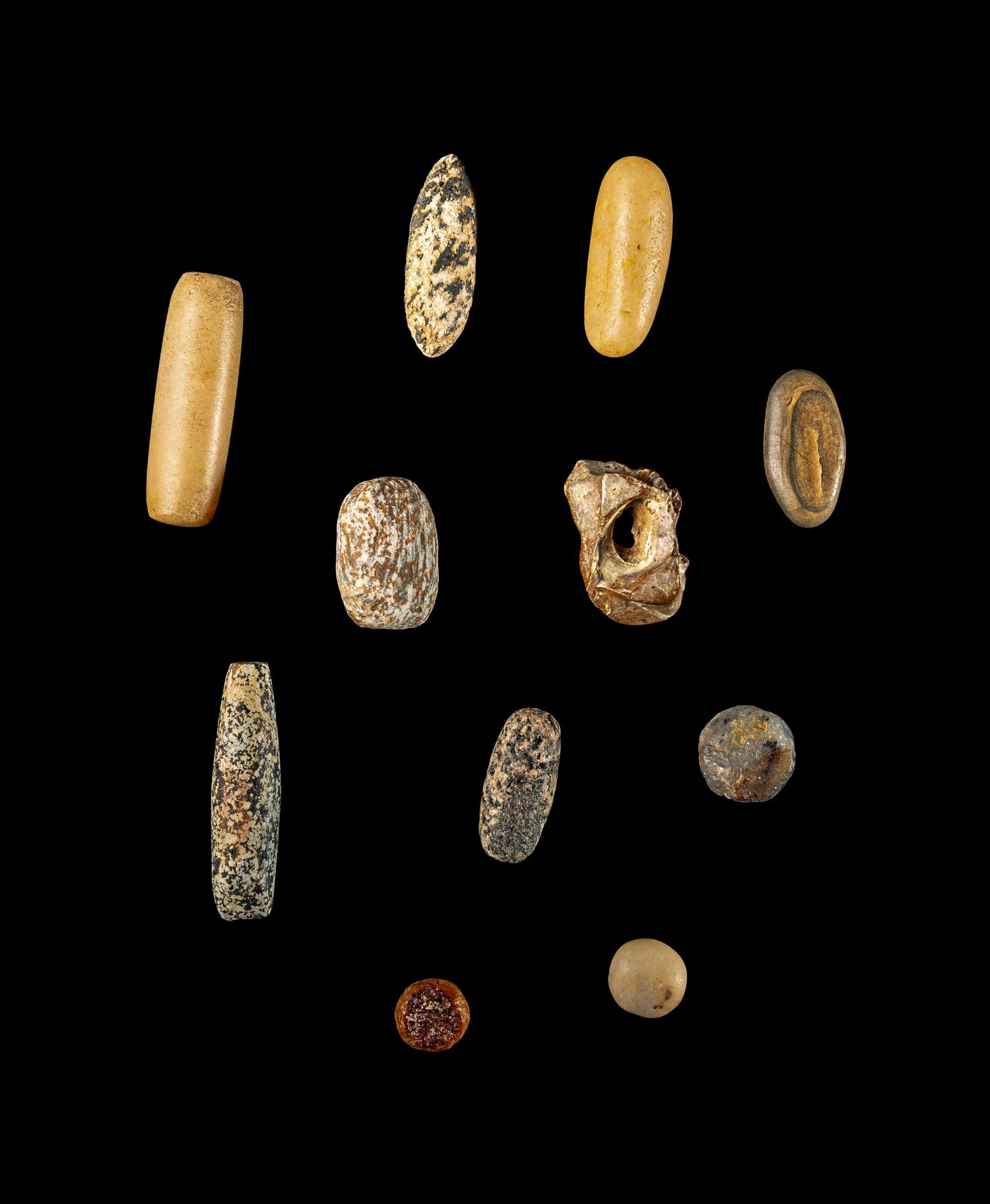 71 Neolithic Stone Labrets and Plugs