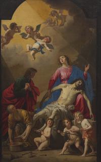 Workshop of Gerrit van Honthorst (Dutch, 1590-1656) — The Lamentation