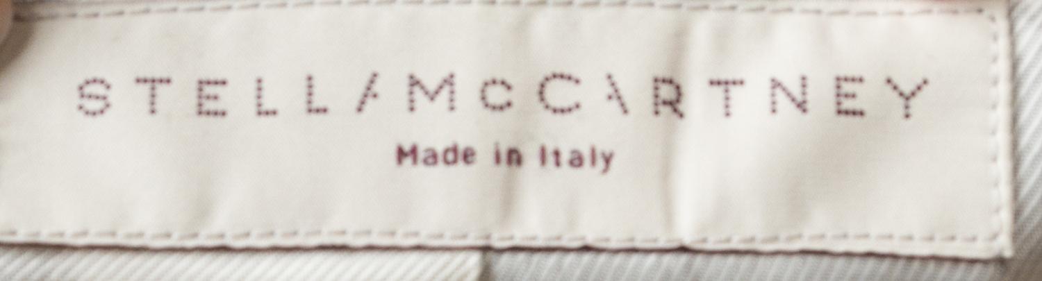 A Stella McCartney Wool Houndstooth Pantsuit, Size 42.