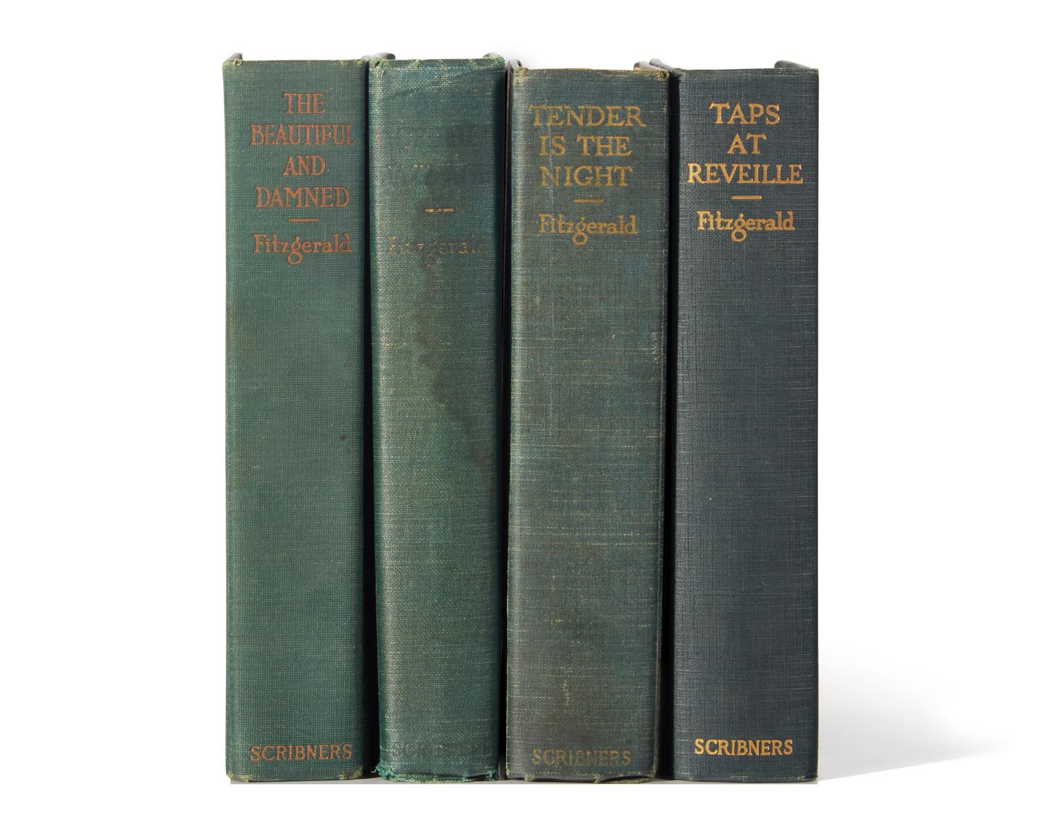 [Literature] Fitzgerald, F. Scott. Group of 4 First Editions