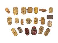 A Collection of Japanese Brass Match Safes