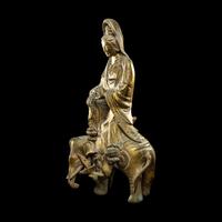 A Chinese Bronze Figure of Guanyin