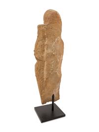 An Indian Sandstone Figure of a Female Deity