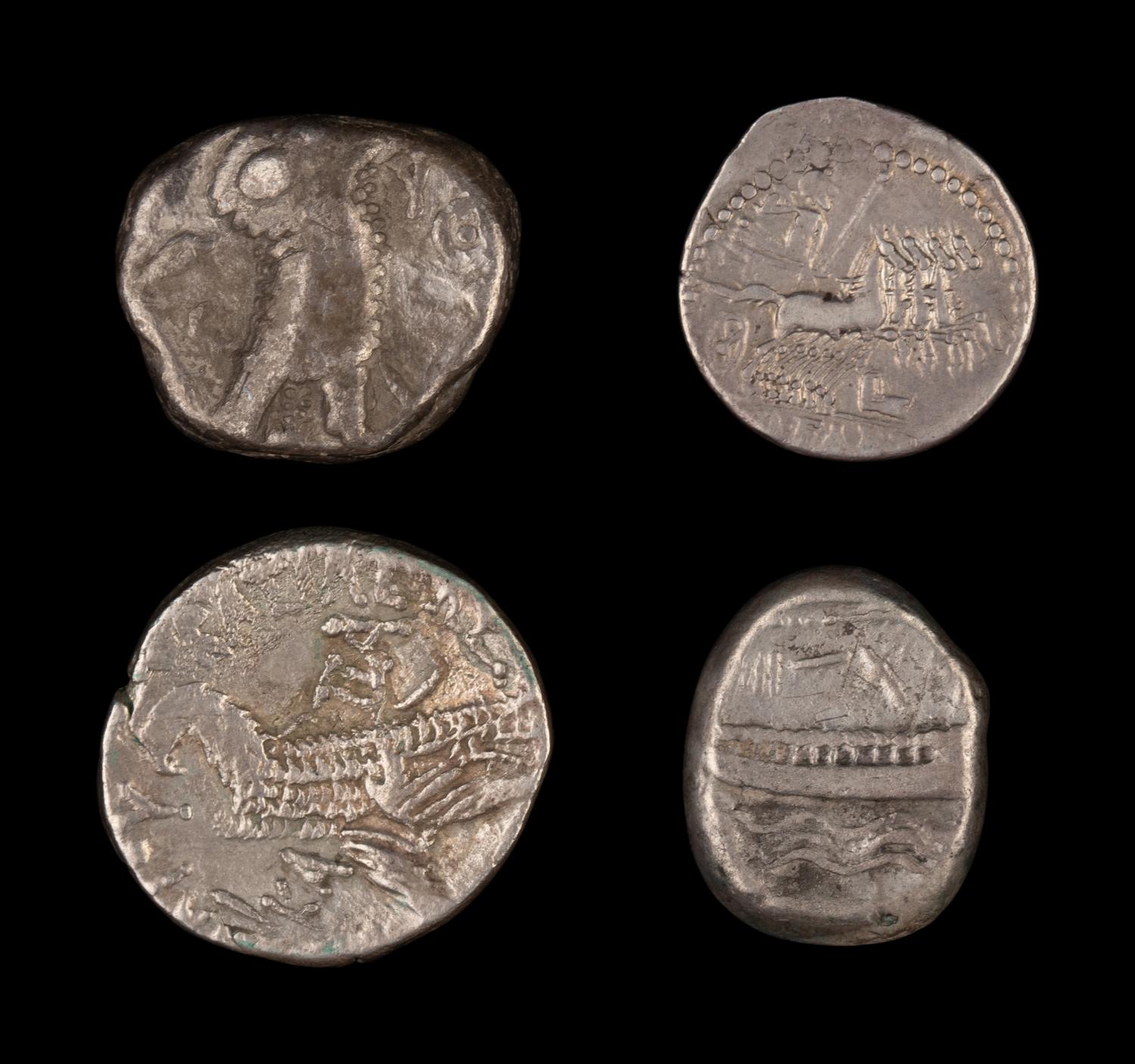 [ANCIENT] A Group of Four Greek Silver Coins