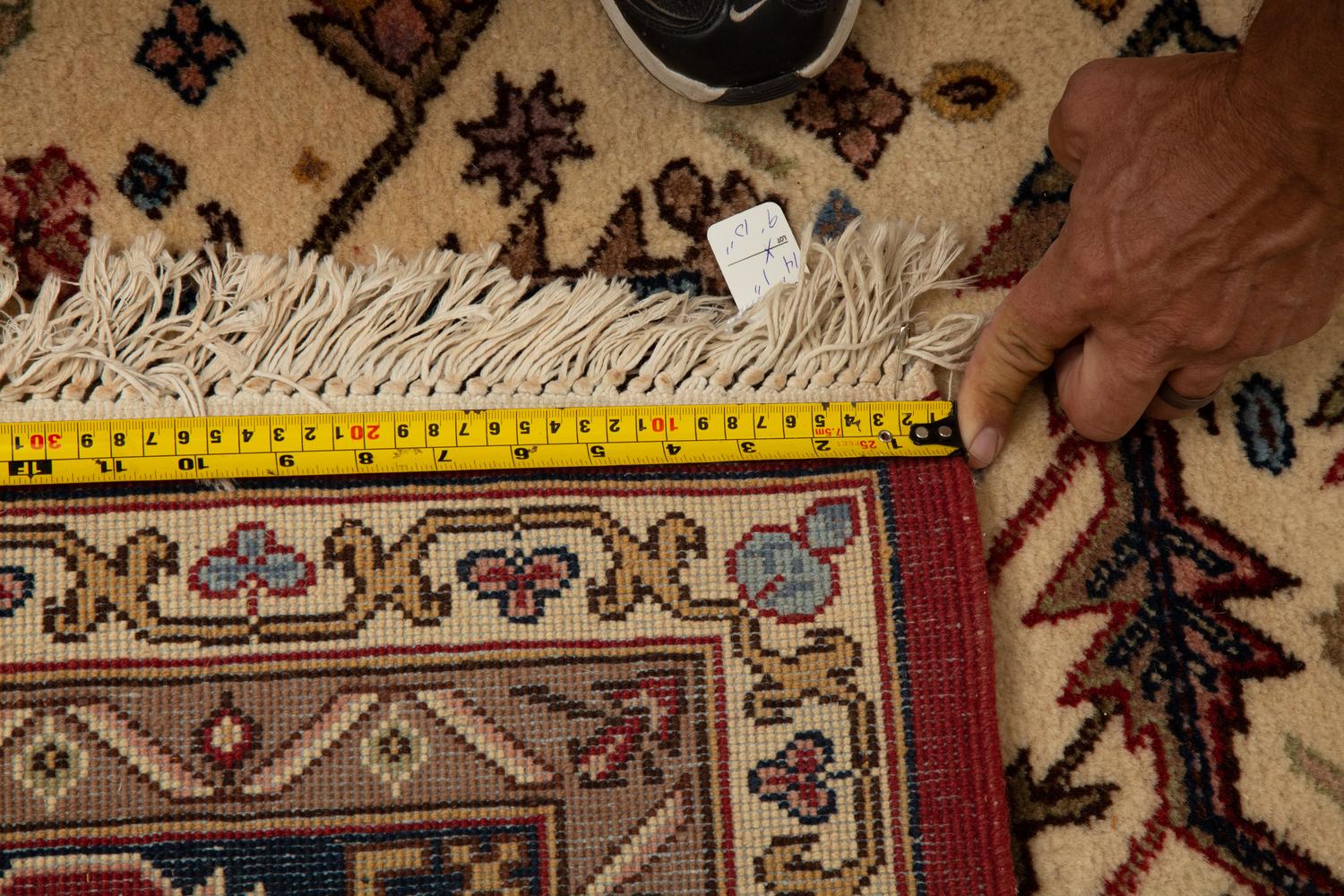 An Indo-Heriz Wool Carpet