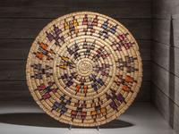 Navajo Basket, Butterflies
