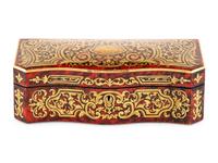 A Boulle Marquetry Table Casket