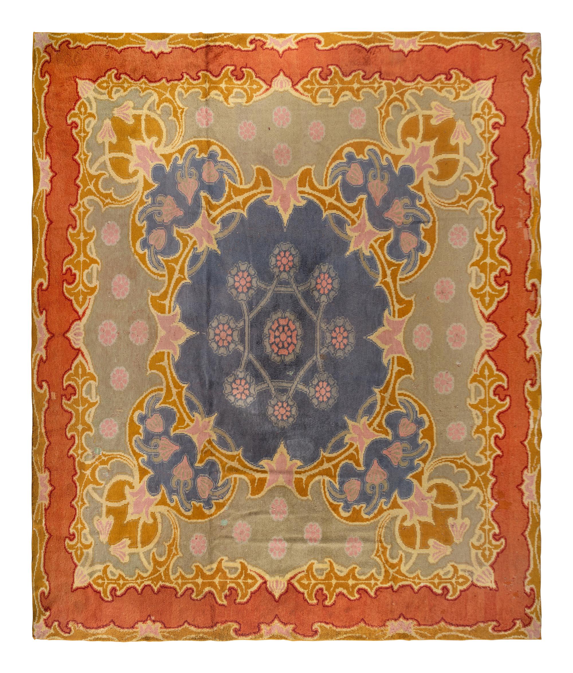A French Art Nouveau Rug