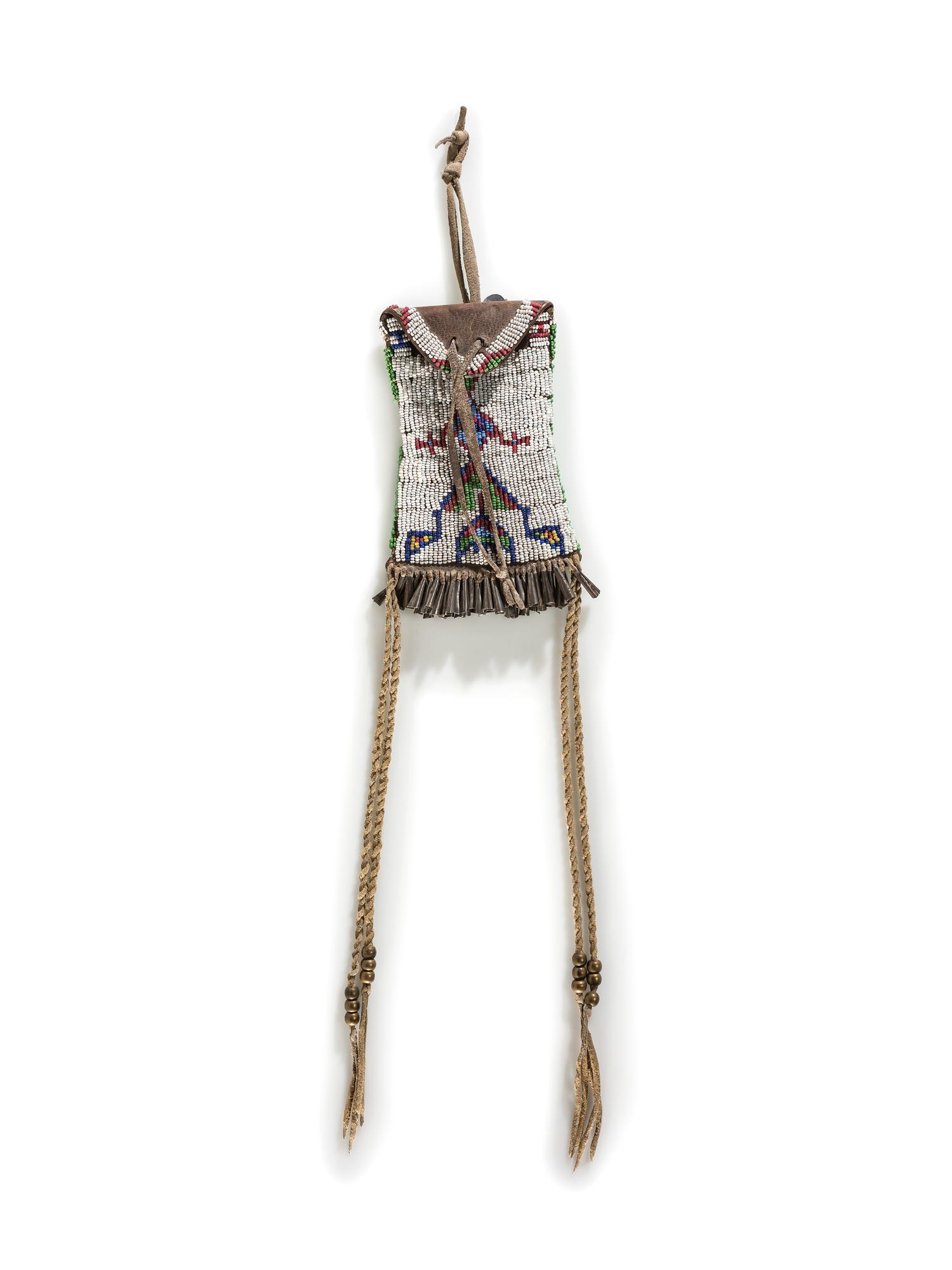 Southern Plains Beaded Strike-a-Light Bag