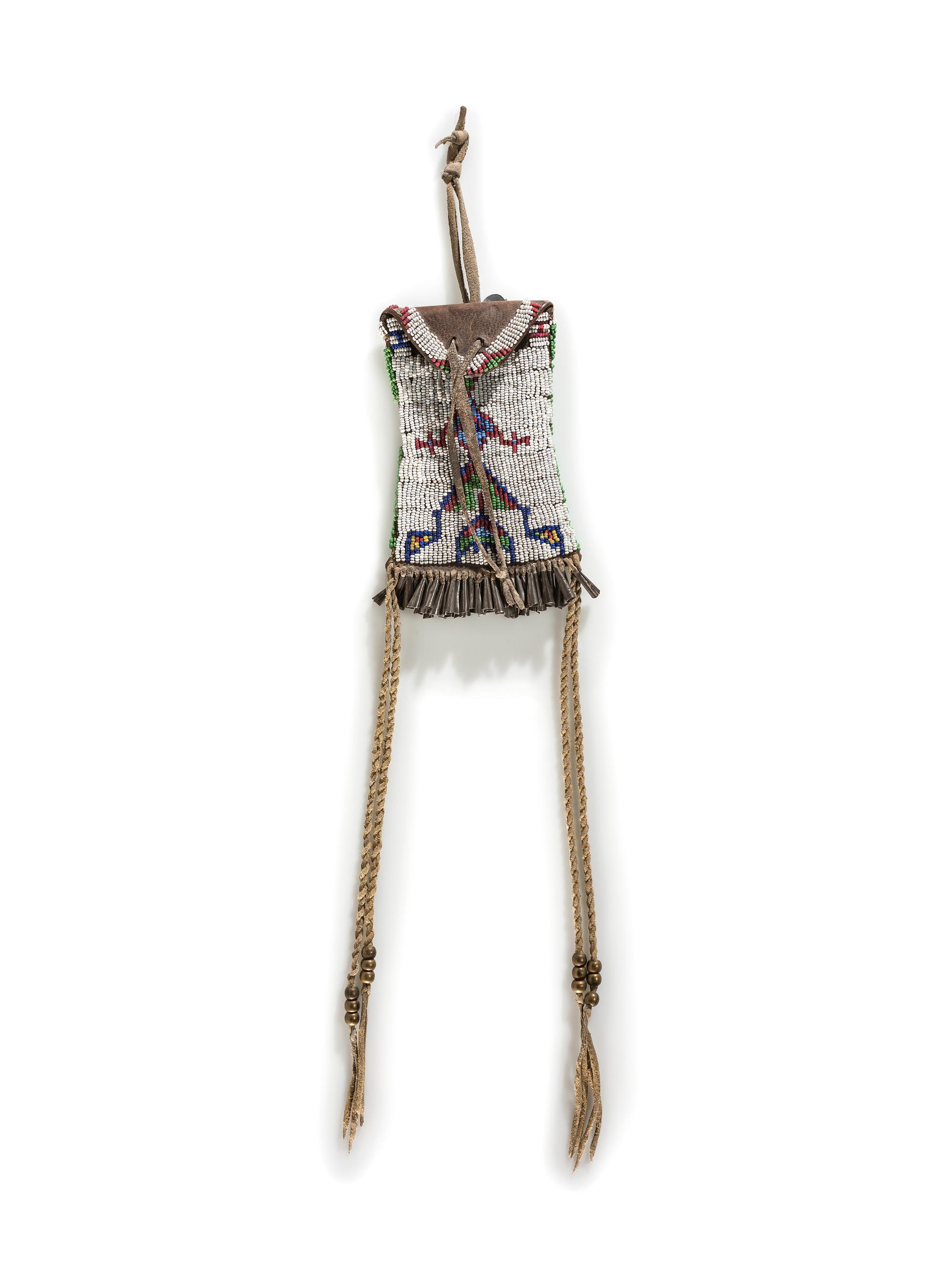 Southern Plains Beaded Strike-a-Light Bag