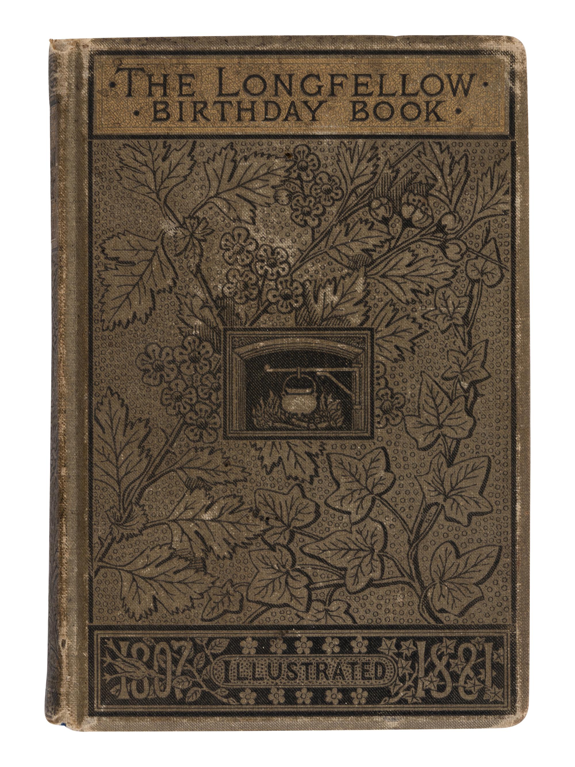 LONGFELLOW, Henry Wadsworth (1808-1882). The Longfellow Birthday-Book . Boston: Houghton Mifflin, 1881.