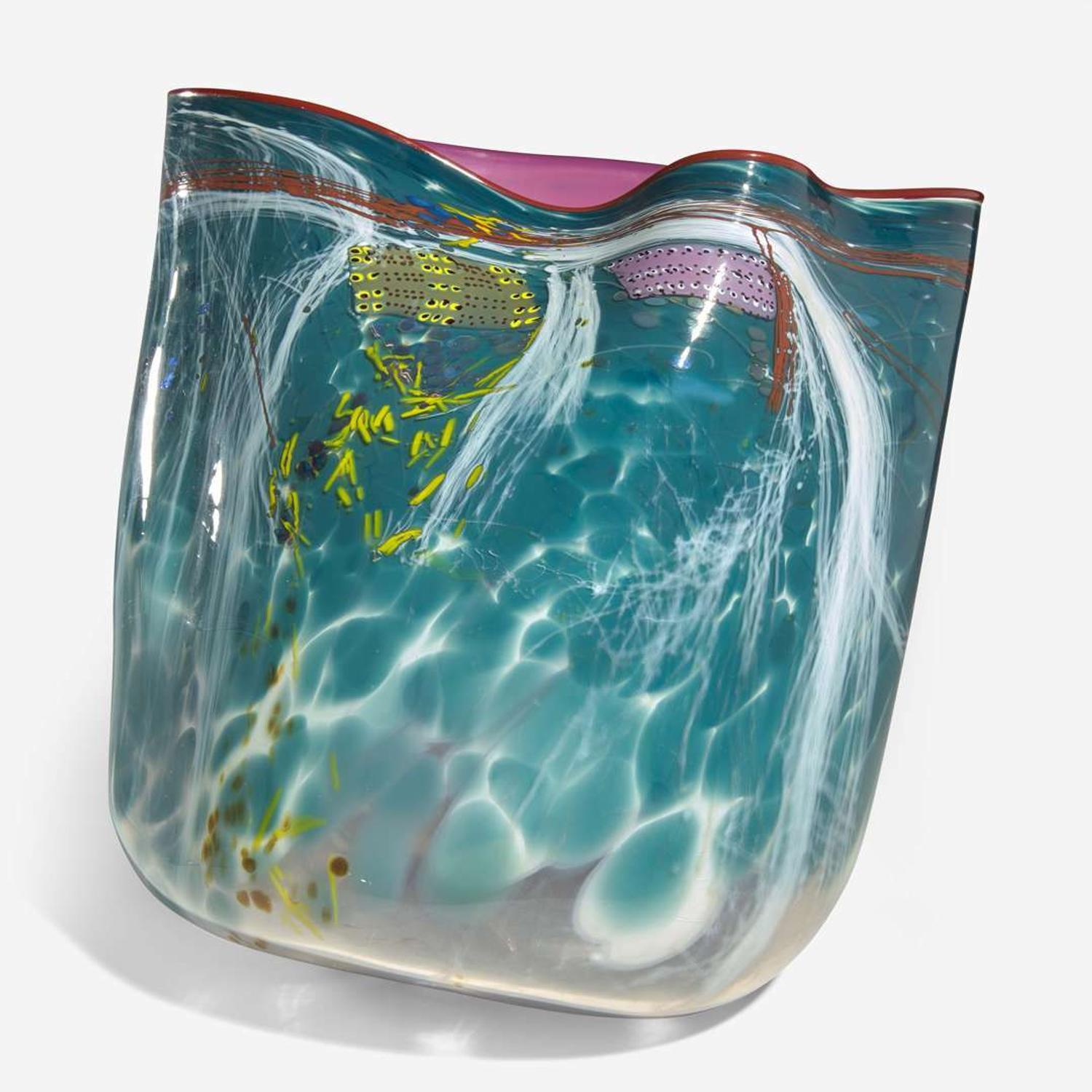 Dale Chihuly (American, b. 1941) Large Persian Basket, USA, 1986