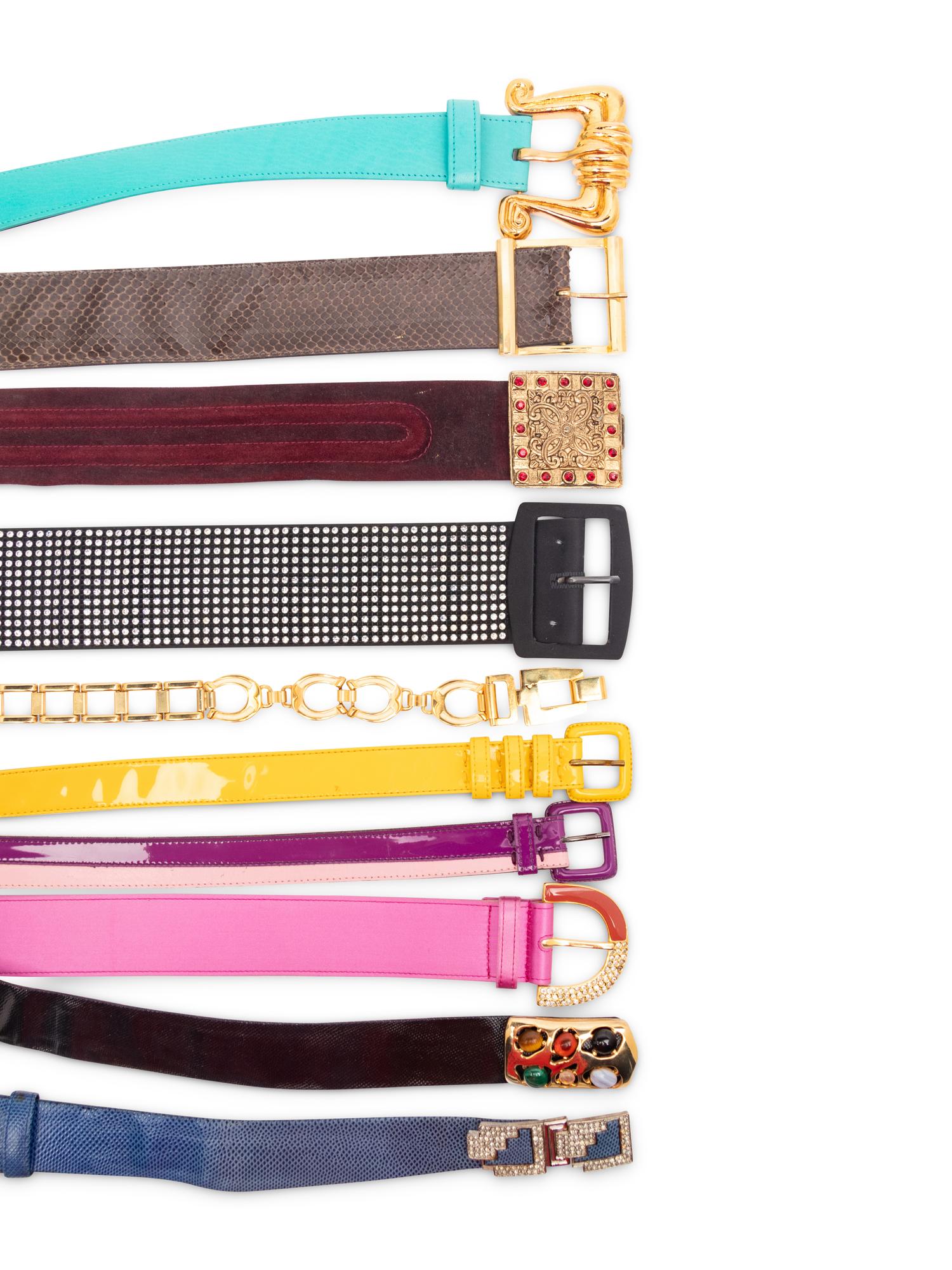 Ten Designer Belts