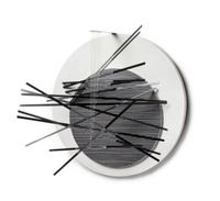 Jesus Rafael Soto, (Venezuelan, 1923-2005), Metal Negro y Metal, 1969