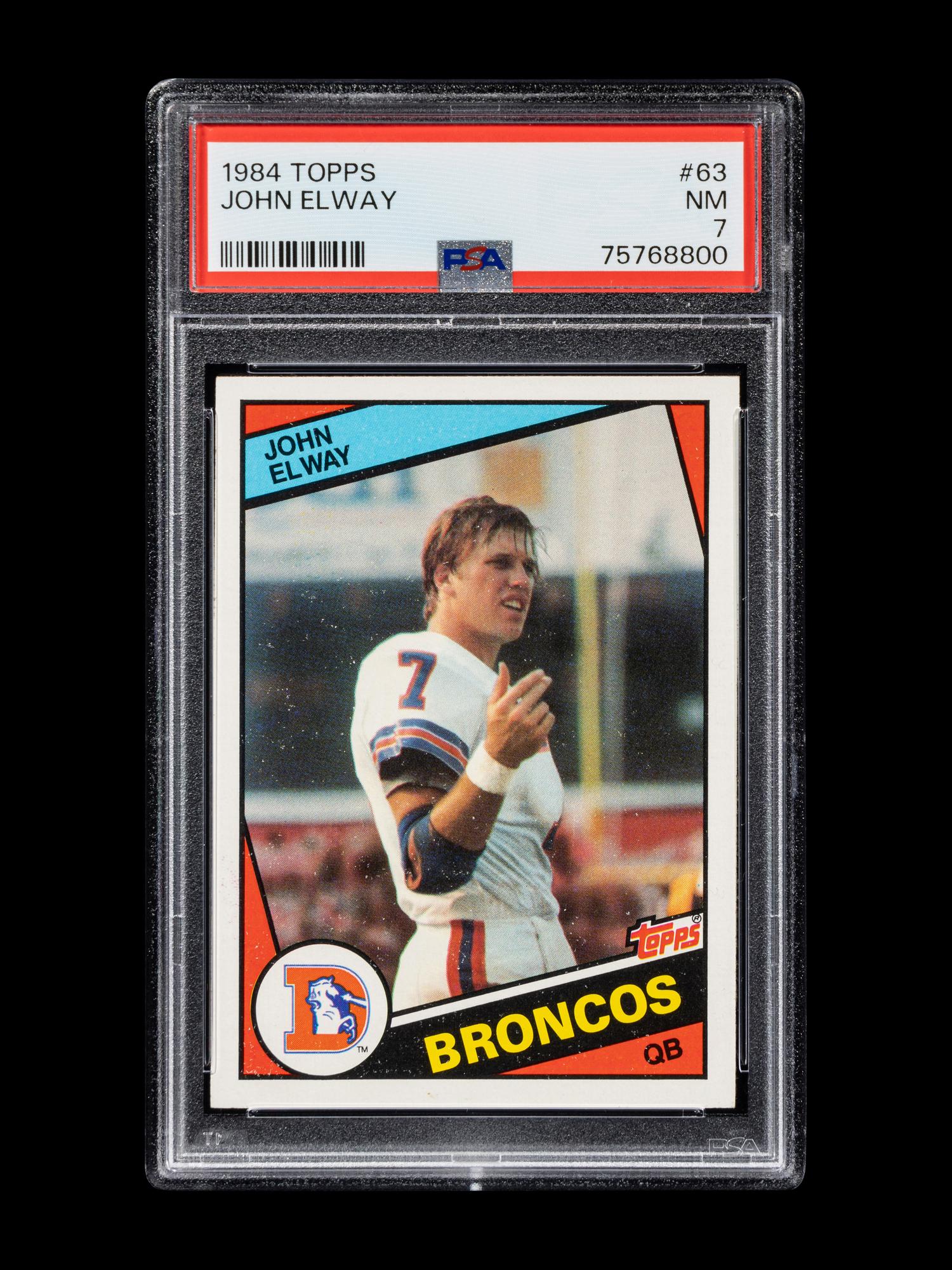 A Group of PSA Graded Hall of Fame Football Rookie Cards Including Joe Montana, Dan Marino and John Elway,