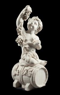 An Italian Marble Figure of a Boy Height 39 x width 16 x depth 17 inches.