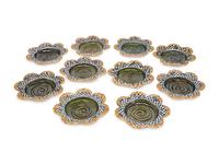 A Set of Fourteen MacKenzie-Childs Evervolving Ceramic Bowls