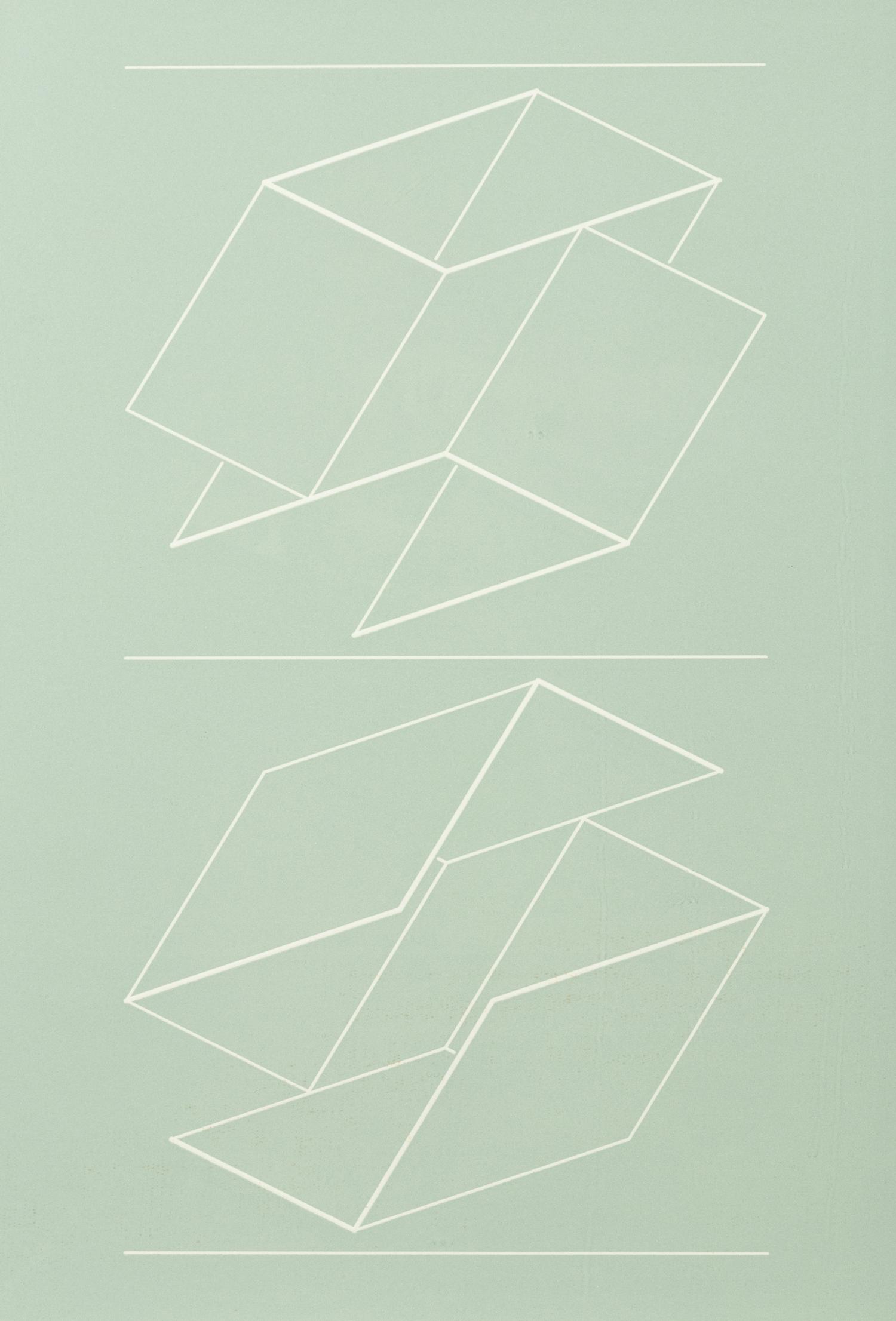 White Embossing on Gray: I-X (complete series)