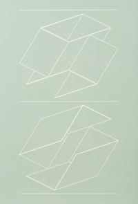 White Embossing on Gray: I-X (complete series)