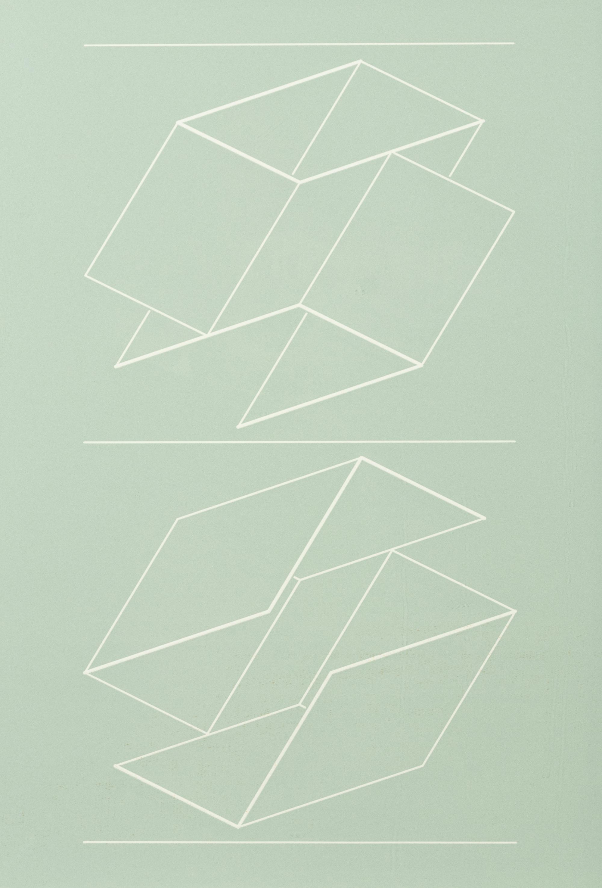 White Embossing on Gray: I-X (complete series)