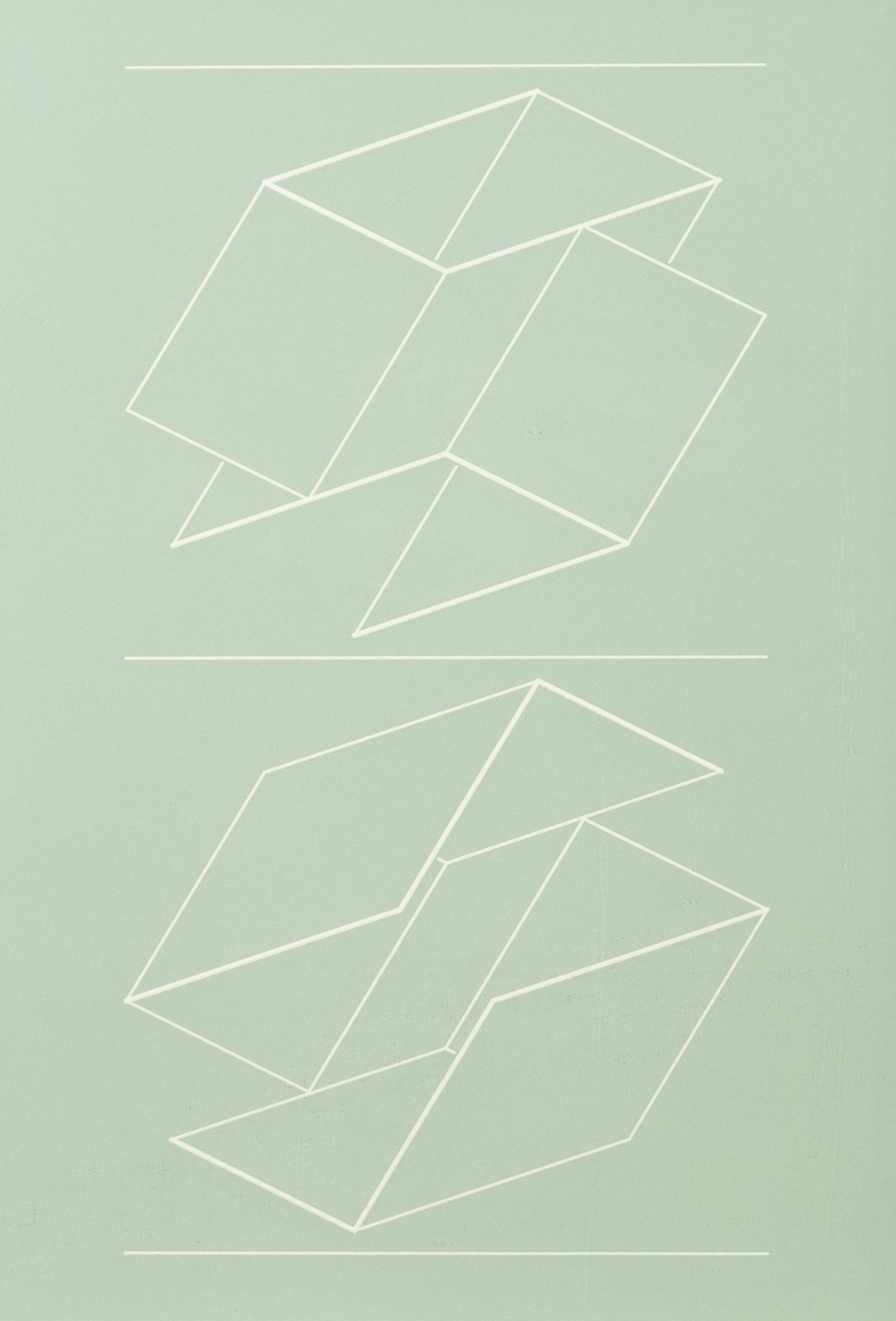 White Embossing on Gray: I-X (complete series)