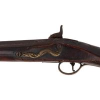 Early Production Percussion Altered Trade Gun by Wilson
