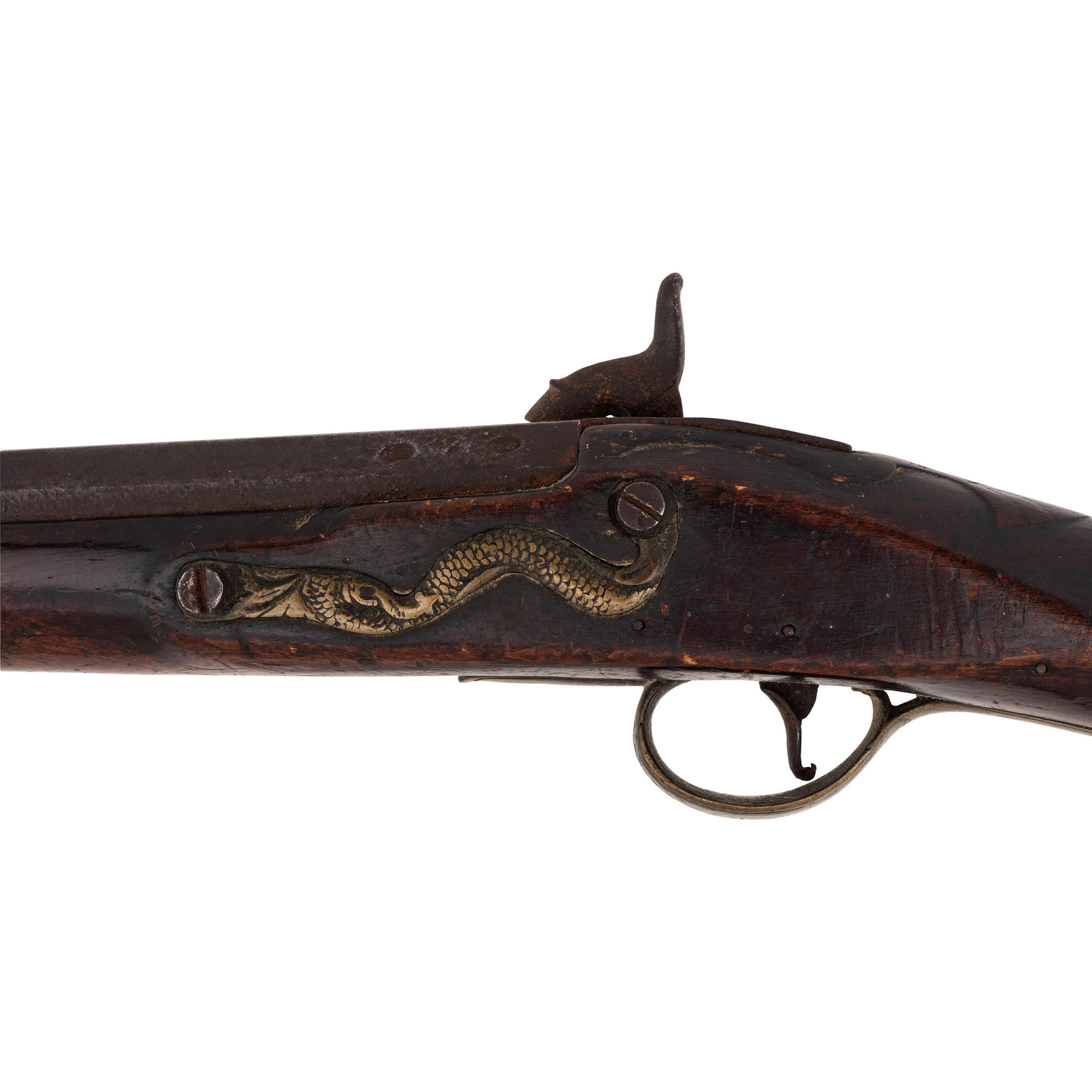 Early Production Percussion Altered Trade Gun by Wilson