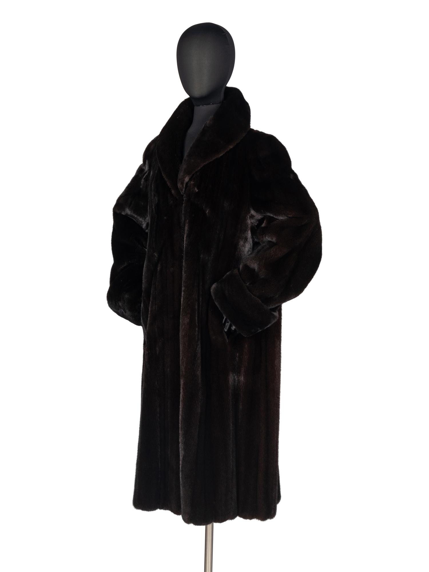 J. Mendel Ranch Mink Full-Length Coat