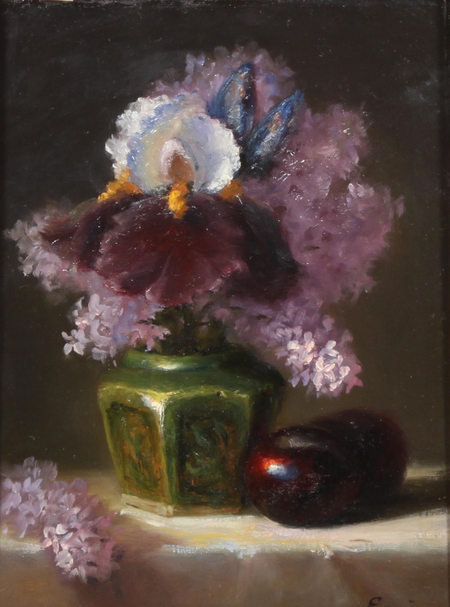 Cary Ennis, (American, 1951), Irises