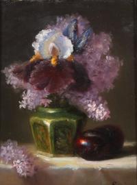 Cary Ennis, (American, 1951), Irises