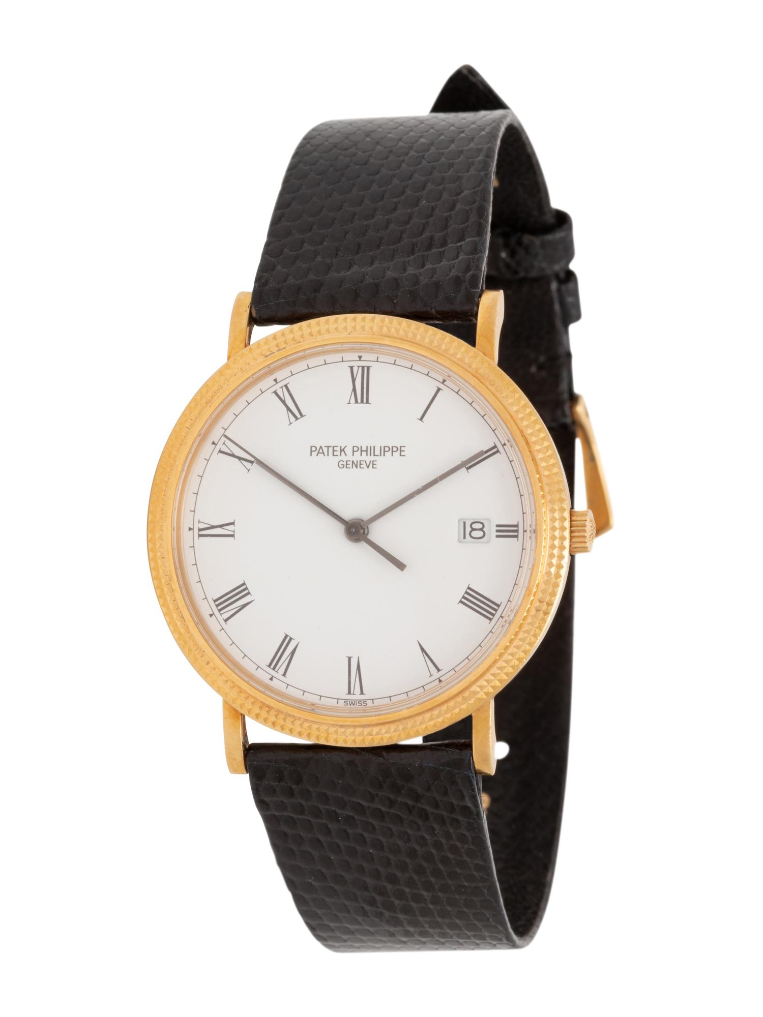 PATEK PHILIPPE, REF. 3944 18K YELLOW GOLD 'CALATRAVA' WATCH