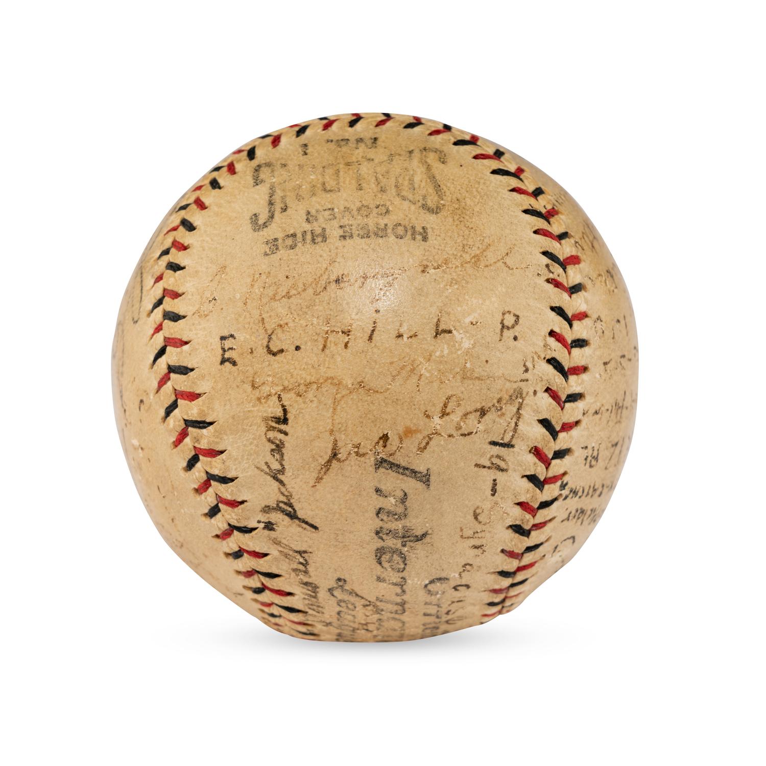 A 1923 Syracuse Stars Team Signed Autograph Baseball