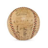 A 1923 Syracuse Stars Team Signed Autograph Baseball