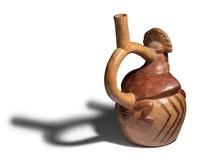 A Moche Stirrup Vessel with Ai Apec