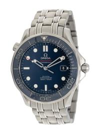 OMEGA, STAINLESS STEEL 'SEAMASTER' CO-AXIAL WATCH
