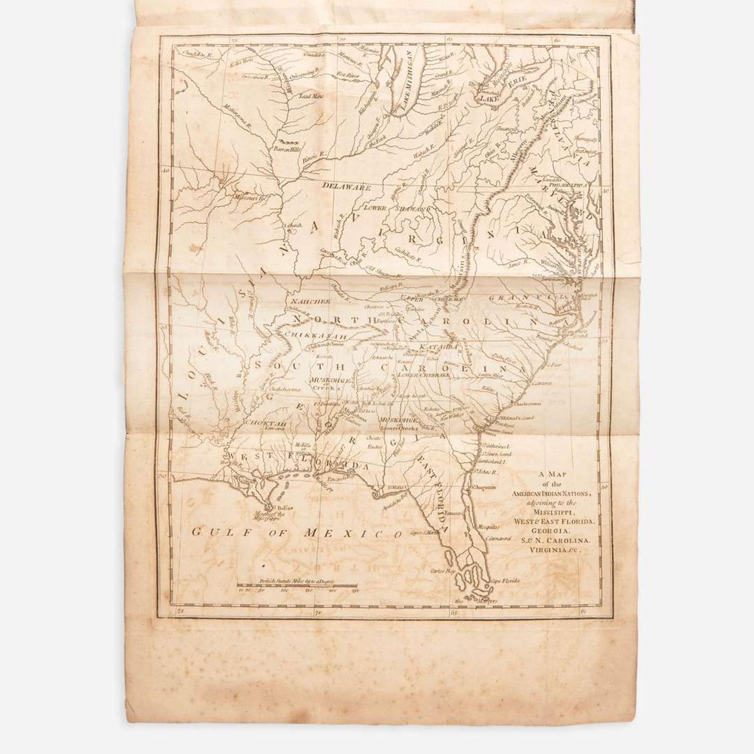 [Native Americana] Adair, James The History of the American Indians; Particularly Those Nations adjoining to the Missisippi, East and West Florida, Georgia, South and North Carolina, and Virginia...